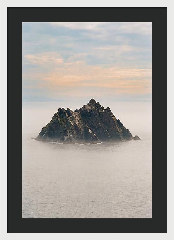 Majestic Skellig Michael Above The Waves