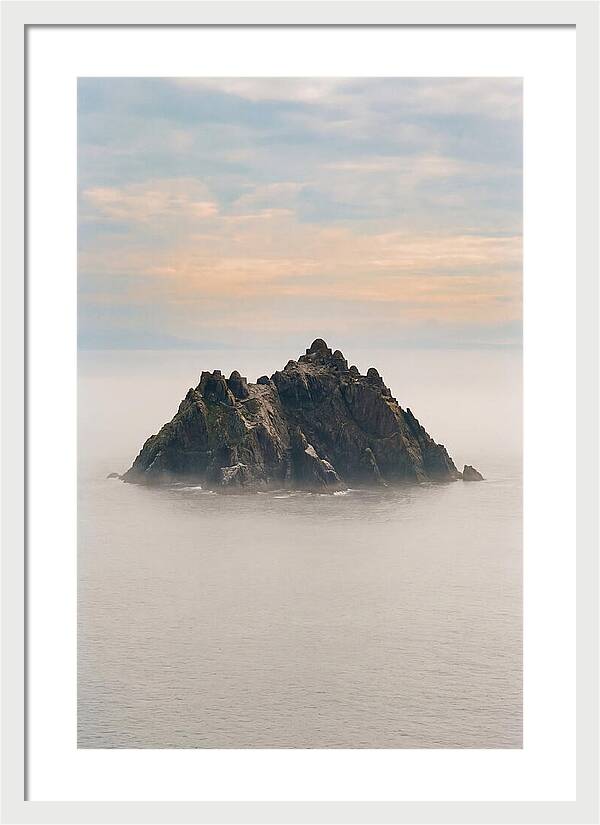 Majestic Skellig Michael Above The Waves