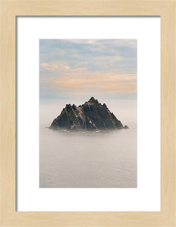 Majestic Skellig Michael Above The Waves