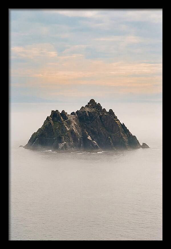 Majestic Skellig Michael Above The Waves
