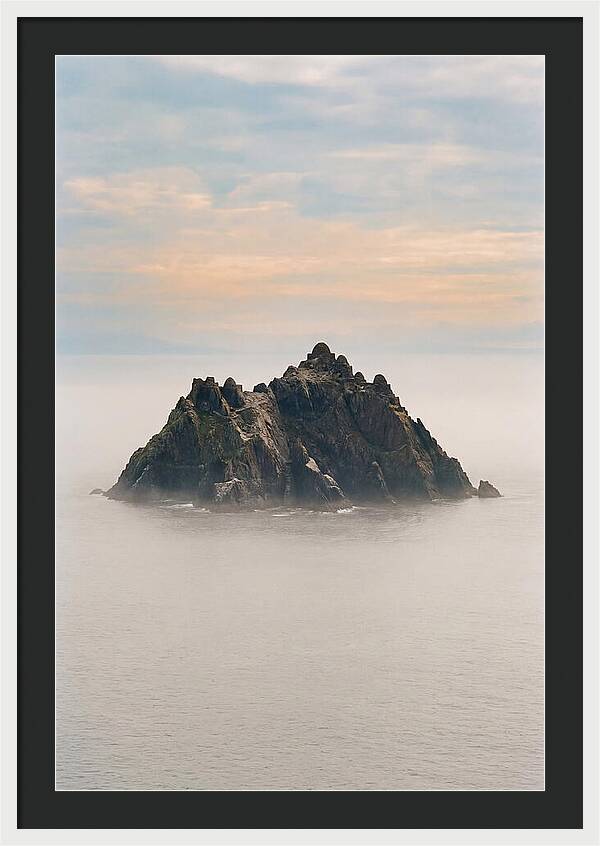 Majestic Skellig Michael Above The Waves