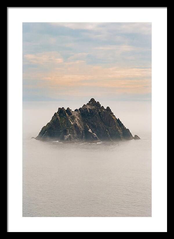 Majestic Skellig Michael Above The Waves