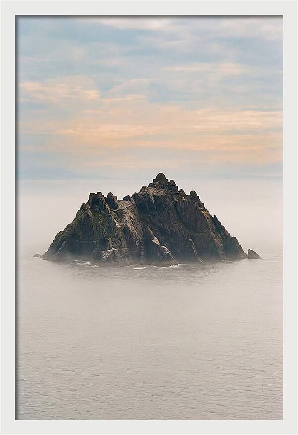 Majestic Skellig Michael Above The Waves