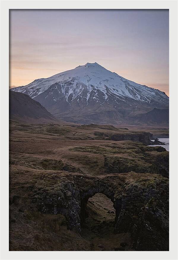 Majestic Snaefellsjokull Volcano