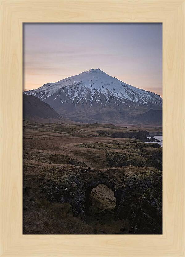 Majestic Snaefellsjokull Volcano