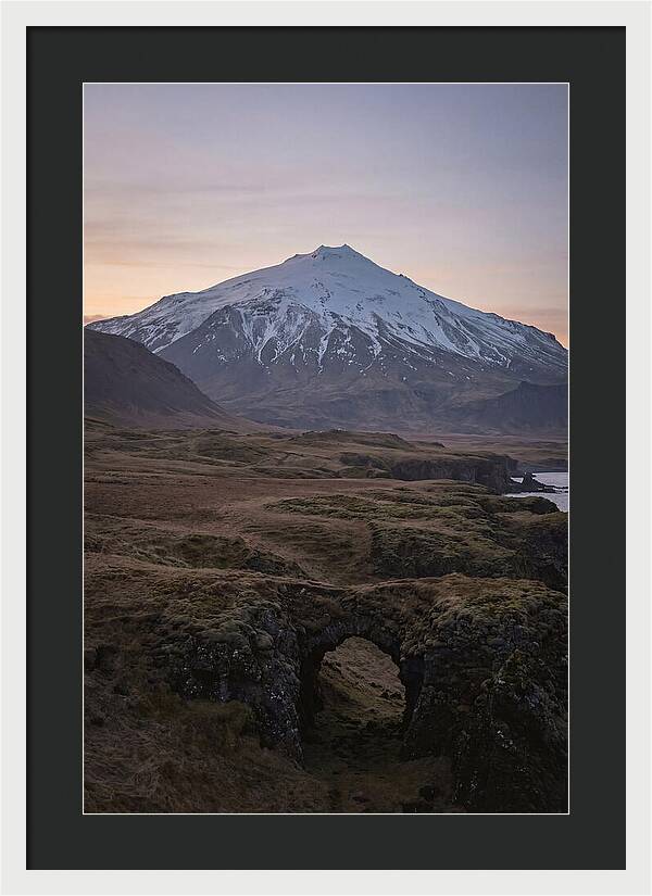 Majestic Snaefellsjokull Volcano