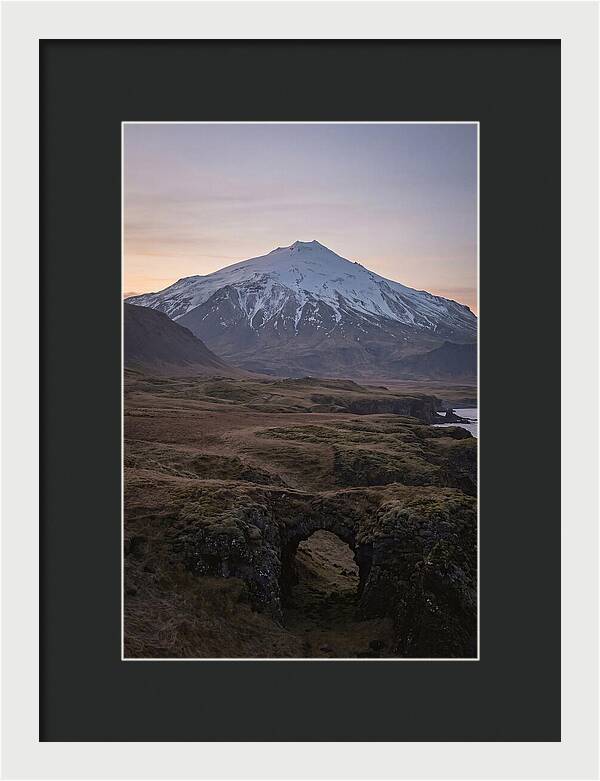 Majestic Snaefellsjokull Volcano