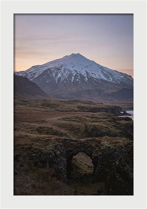 Majestic Snaefellsjokull Volcano