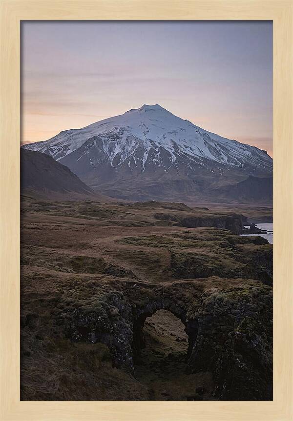 Majestic Snaefellsjokull Volcano