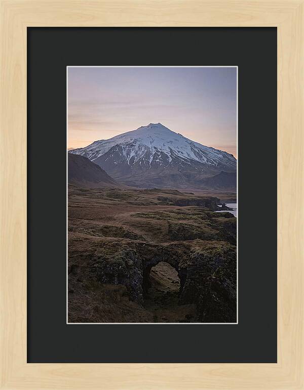 Majestic Snaefellsjokull Volcano