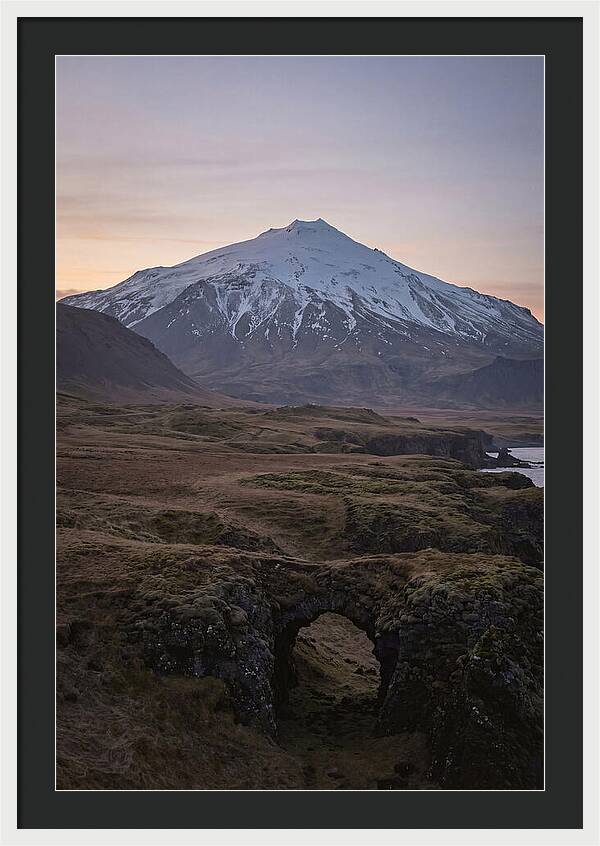 Majestic Snaefellsjokull Volcano