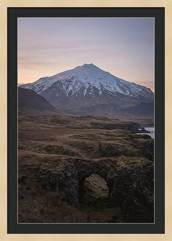 Majestic Snaefellsjokull Volcano