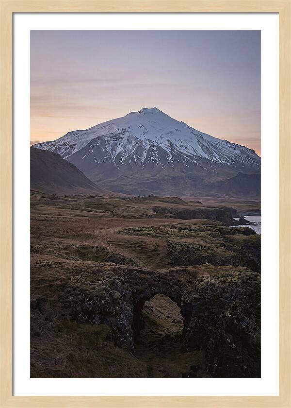 Majestic Snaefellsjokull Volcano