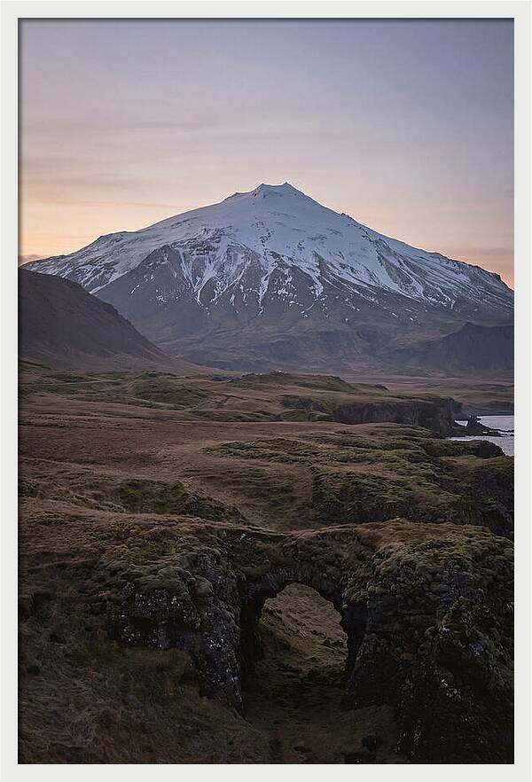 Majestic Snaefellsjokull Volcano