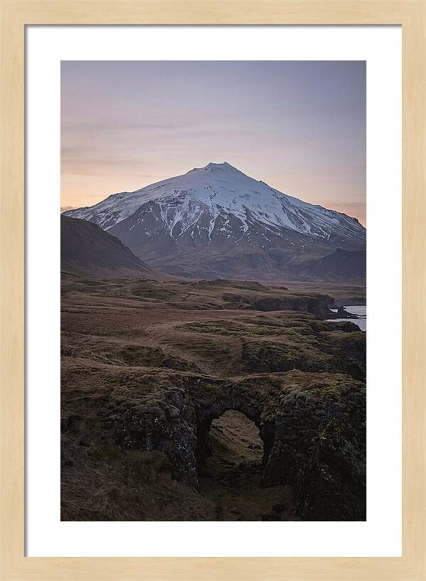Majestic Snaefellsjokull Volcano
