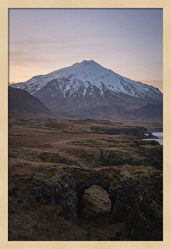 Majestic Snaefellsjokull Volcano