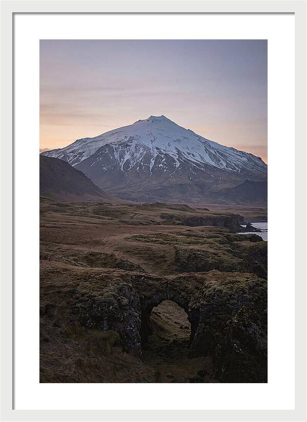 Majestic Snaefellsjokull Volcano
