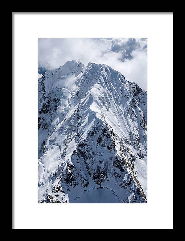 Majestic Snowcapped Mountain Range