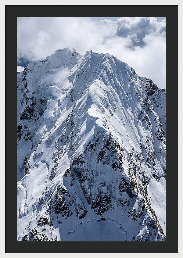 Majestic Snowcapped Mountain Range