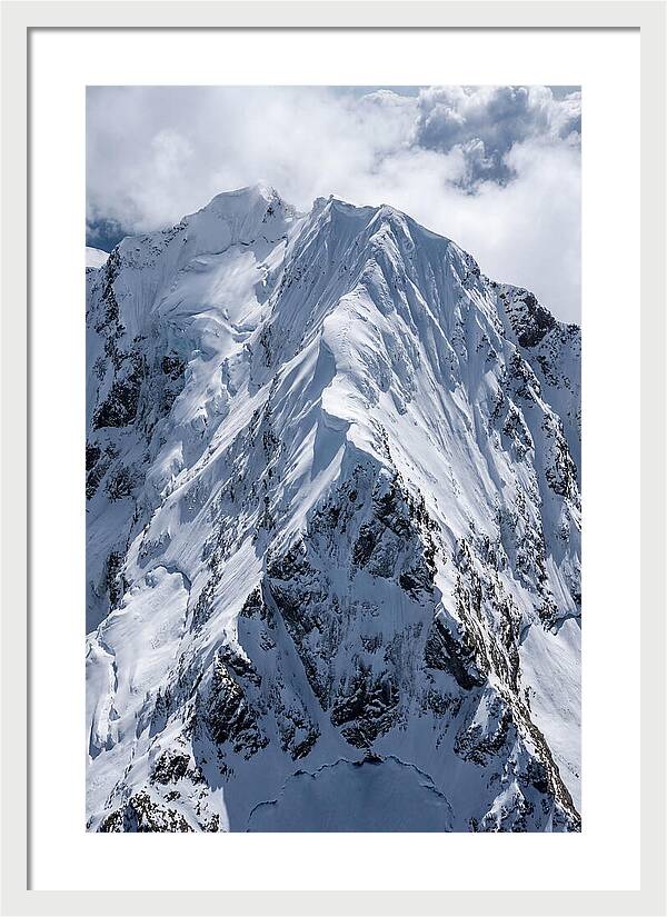 Majestic Snowcapped Mountain Range