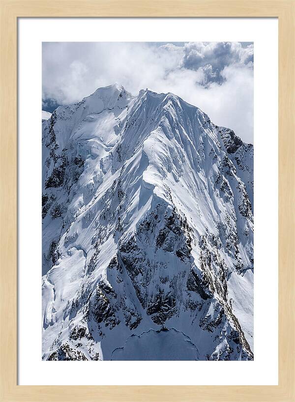 Majestic Snowcapped Mountain Range