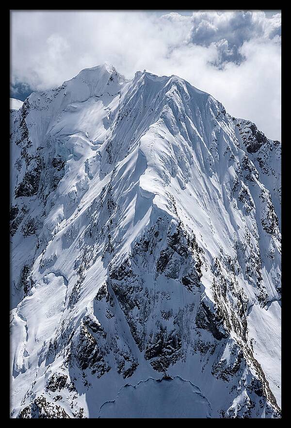 Majestic Snowcapped Mountain Range