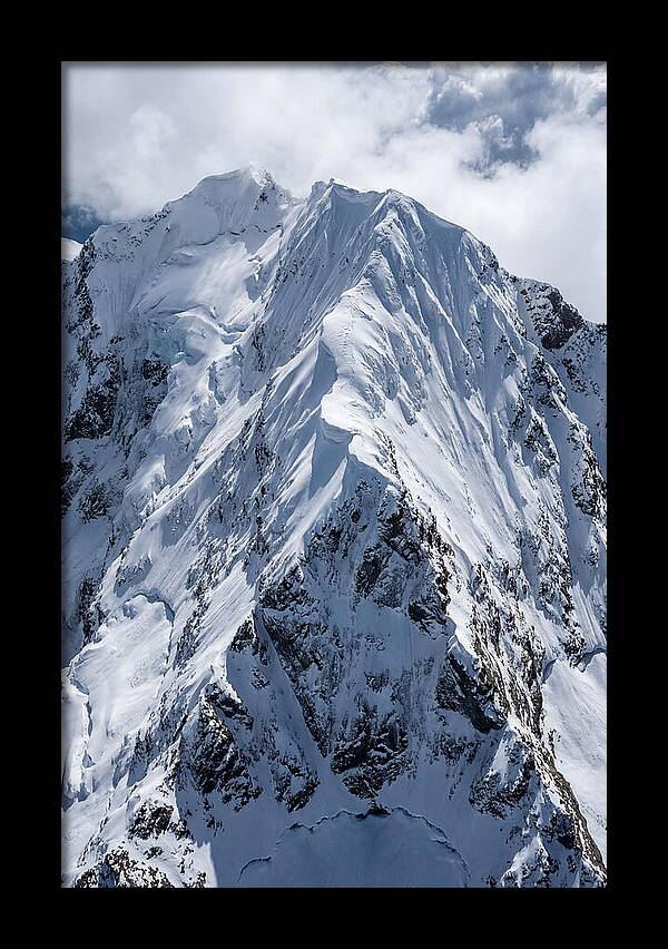 Majestic Snowcapped Mountain Range