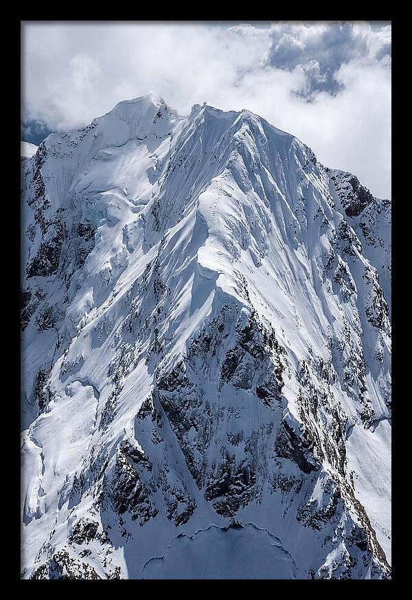 Majestic Snowcapped Mountain Range
