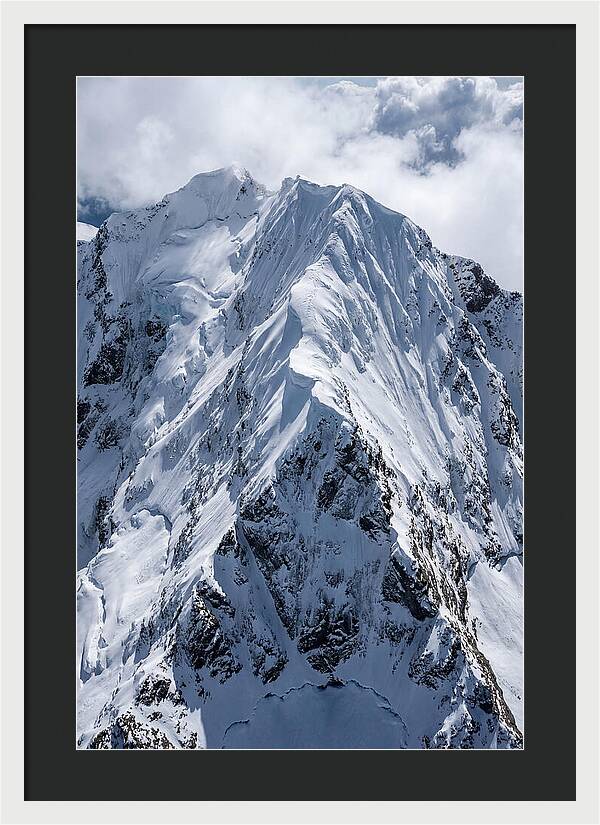 Majestic Snowcapped Mountain Range