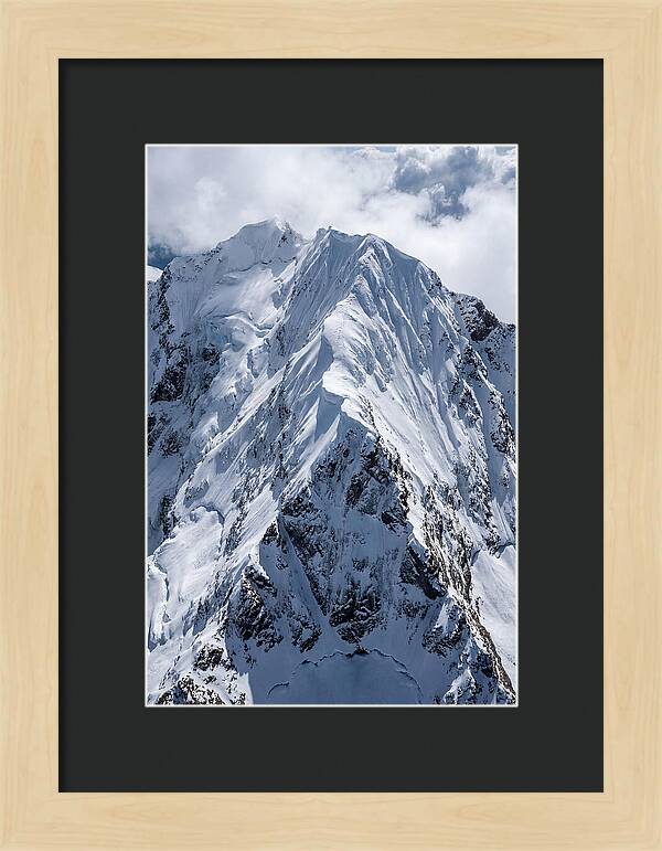 Majestic Snowcapped Mountain Range