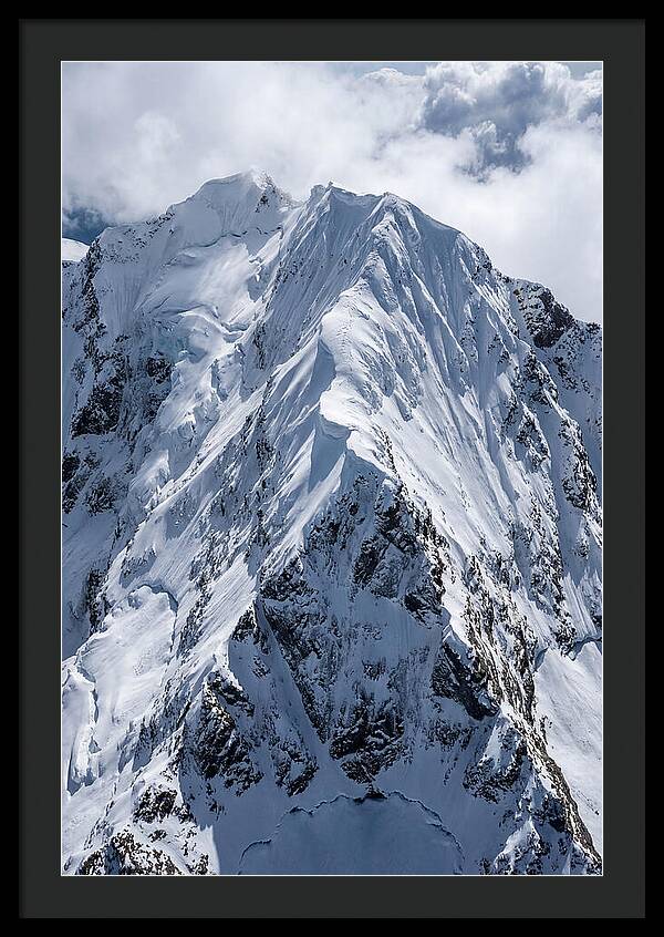 Majestic Snowcapped Mountain Range