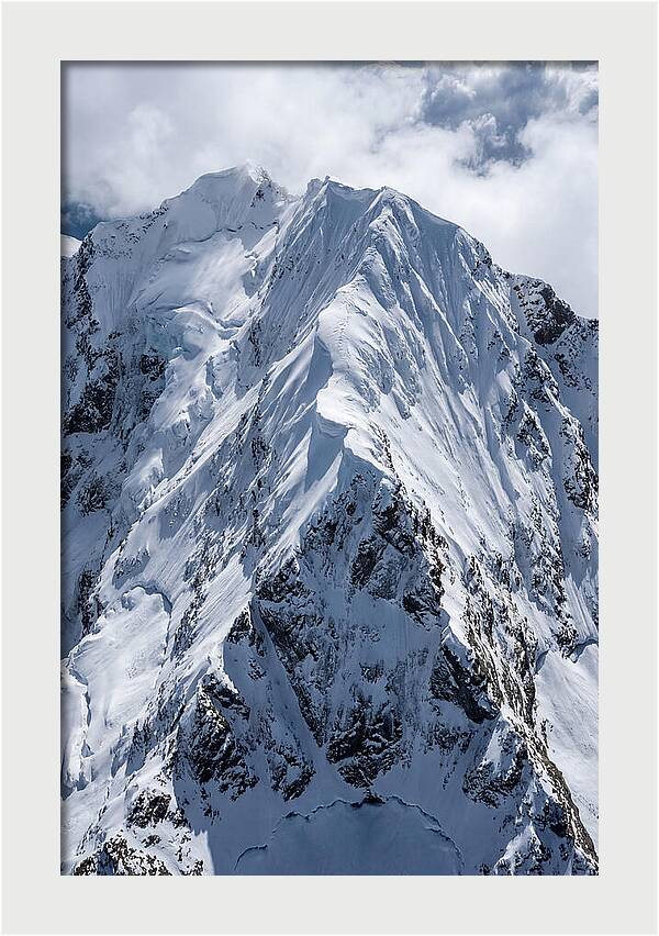 Majestic Snowcapped Mountain Range