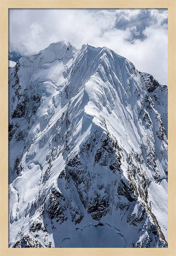Majestic Snowcapped Mountain Range