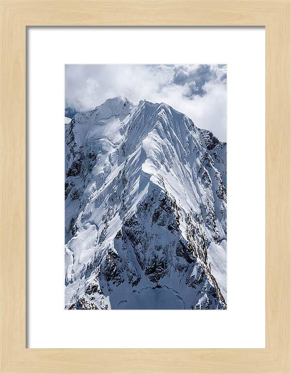 Majestic Snowcapped Mountain Range