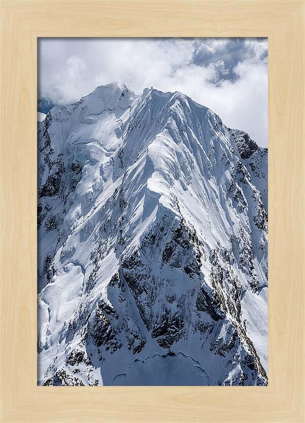 Majestic Snowcapped Mountain Range