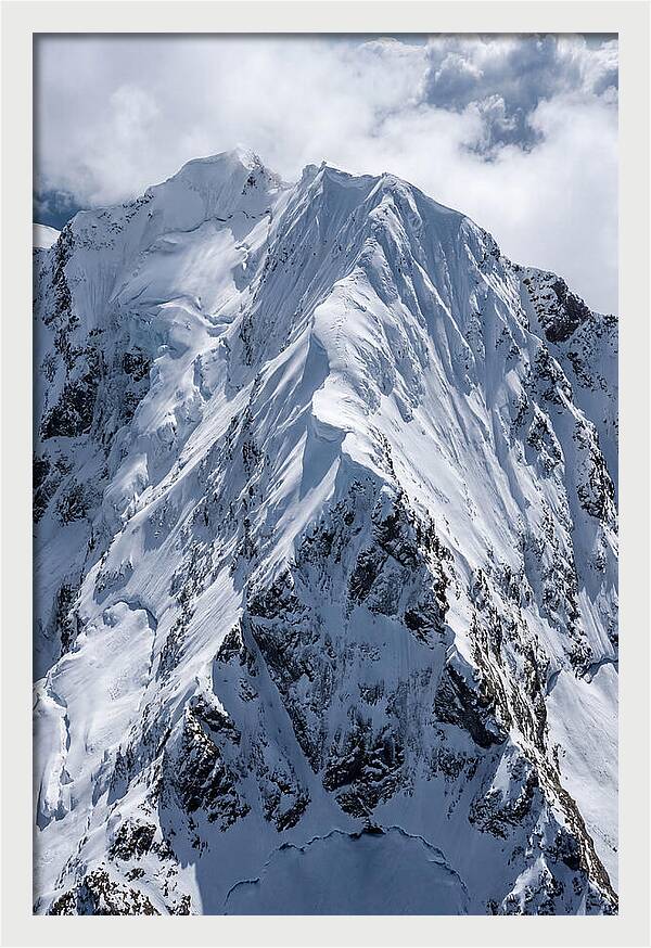 Majestic Snowcapped Mountain Range