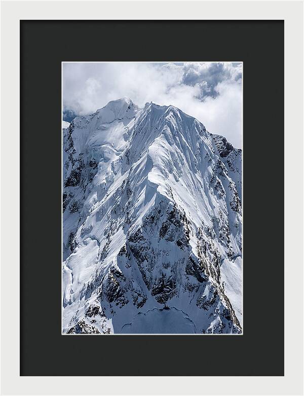 Majestic Snowcapped Mountain Range