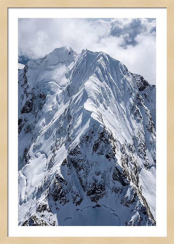 Majestic Snowcapped Mountain Range