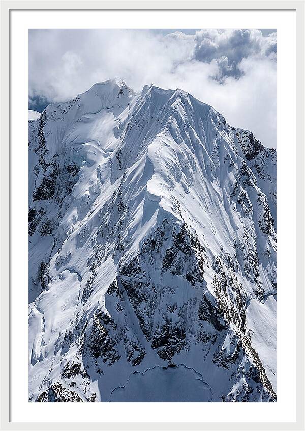 Majestic Snowcapped Mountain Range