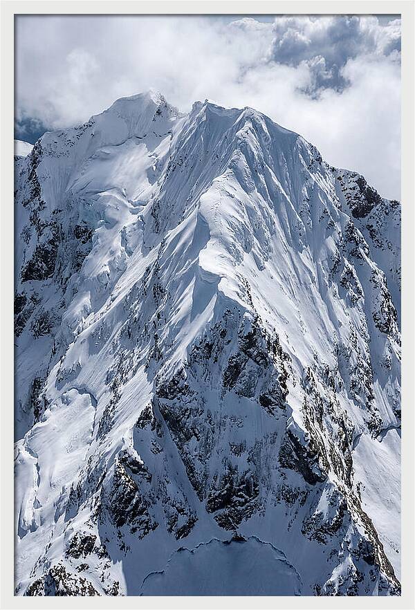 Majestic Snowcapped Mountain Range