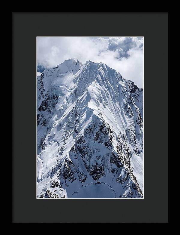 Majestic Snowcapped Mountain Range