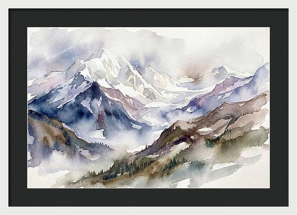 Majestic Snowy Peaks