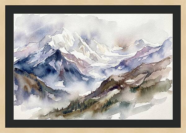 Majestic Snowy Peaks