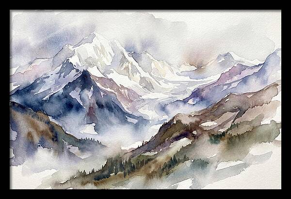 Majestic Snowy Peaks