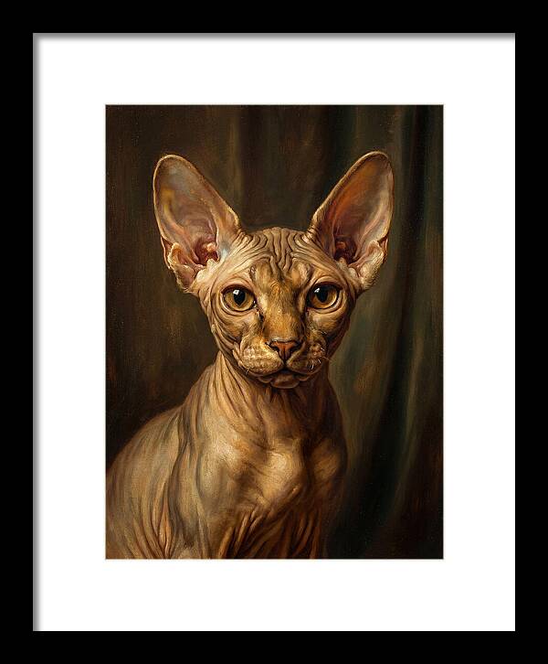 Majestic Sphynx Cat Elegance