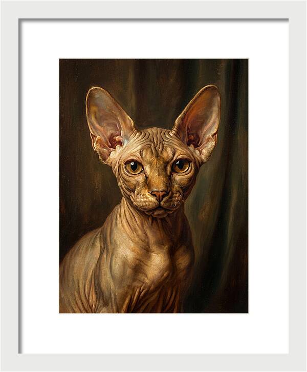 Majestic Sphynx Cat Elegance