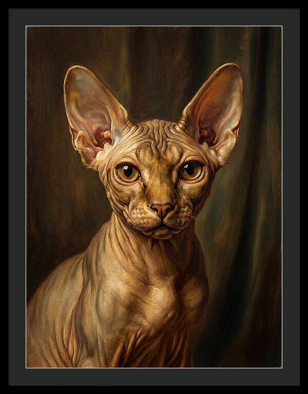 Majestic Sphynx Cat Elegance