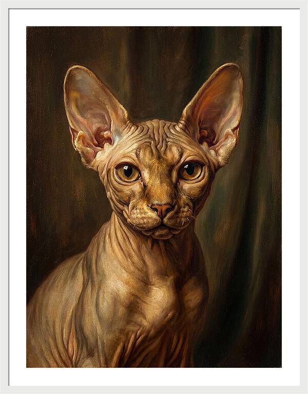 Majestic Sphynx Cat Elegance
