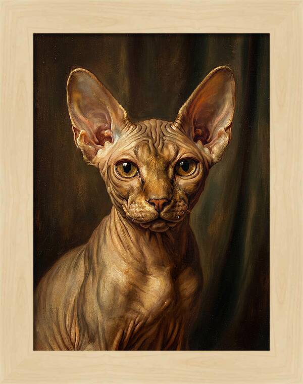 Majestic Sphynx Cat Elegance