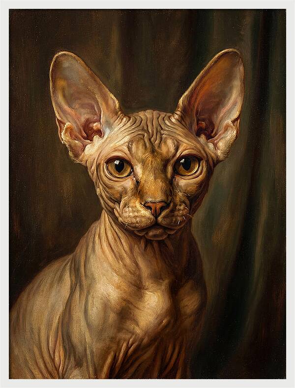 Majestic Sphynx Cat Elegance